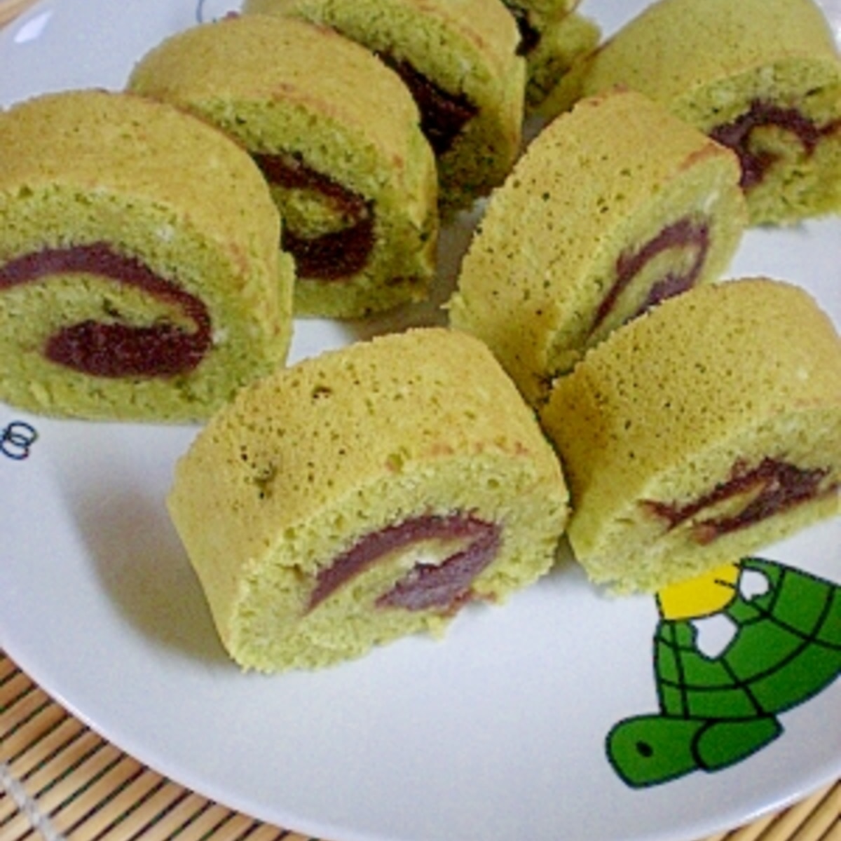 フライパンで手軽 抹茶あんこロール レシピ 作り方 By ぺるく ろ 楽天レシピ フライパンで手軽 抹茶あんこロール レシピ 作り方 By ぺるく ろ 楽天レシピ
